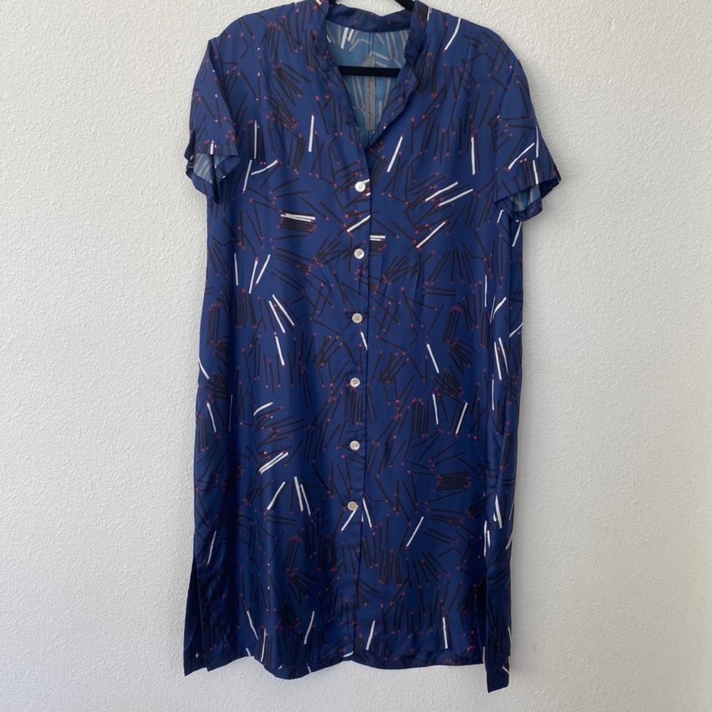 Raquel Allegra button down Dress